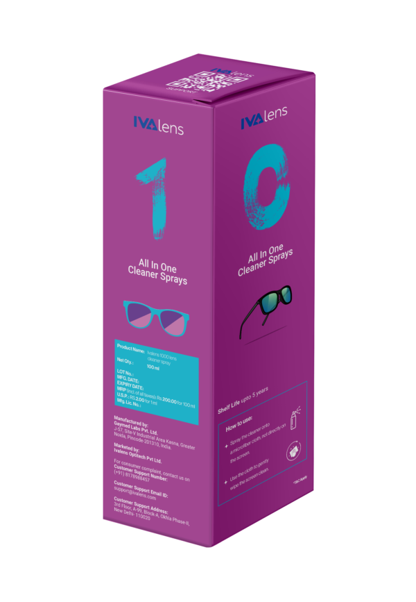 Ivalens 1000  lens Cleaner spray