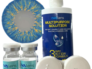 Ivalens Yearly  Color Contact lens-(Deep Blue)